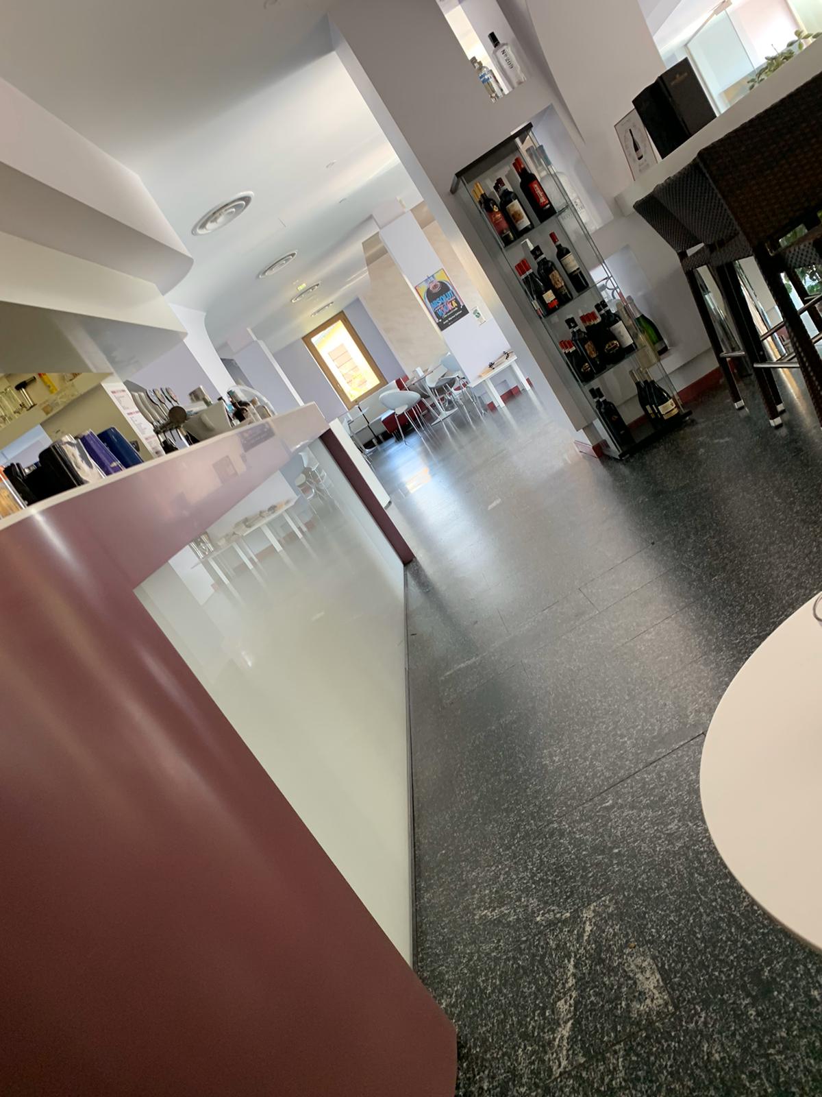 Aspesi Cafe bar area atmosphere